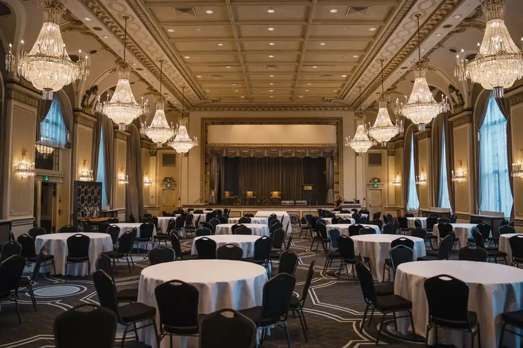Réception élégante au Belona Grandhotel