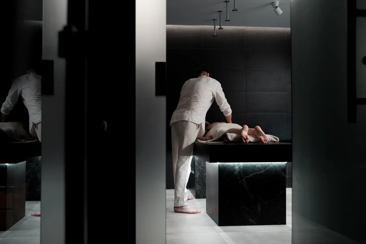 Cabine de soin luxueuse